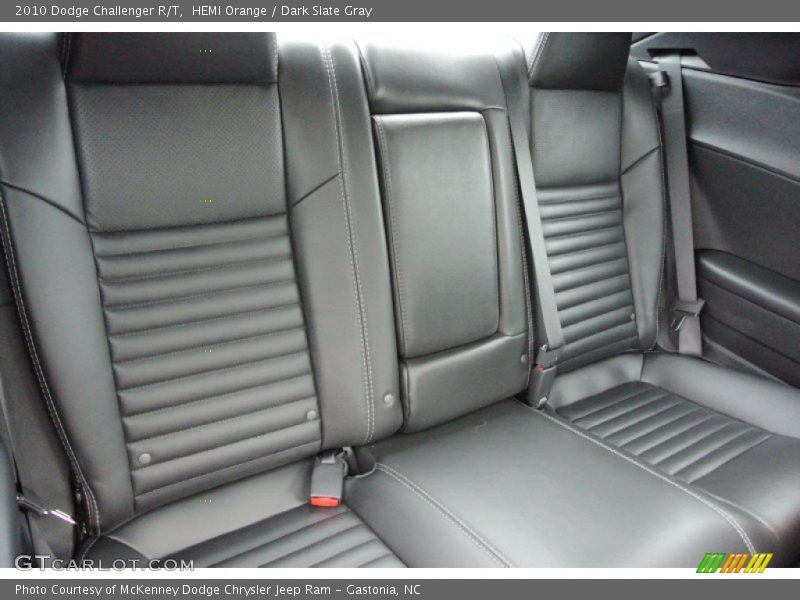 Rear Seat of 2010 Challenger R/T
