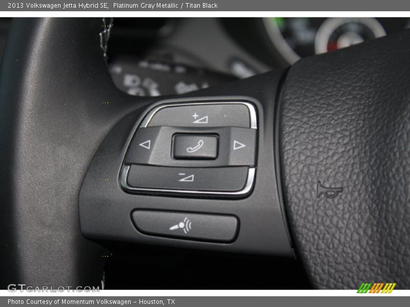 Controls of 2013 Jetta Hybrid SE