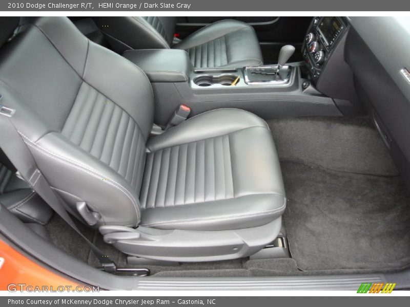 HEMI Orange / Dark Slate Gray 2010 Dodge Challenger R/T