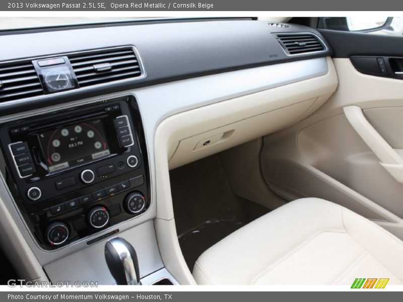 Opera Red Metallic / Cornsilk Beige 2013 Volkswagen Passat 2.5L SE
