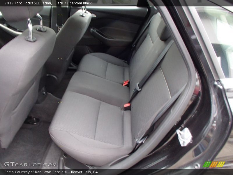 Black / Charcoal Black 2012 Ford Focus SEL Sedan