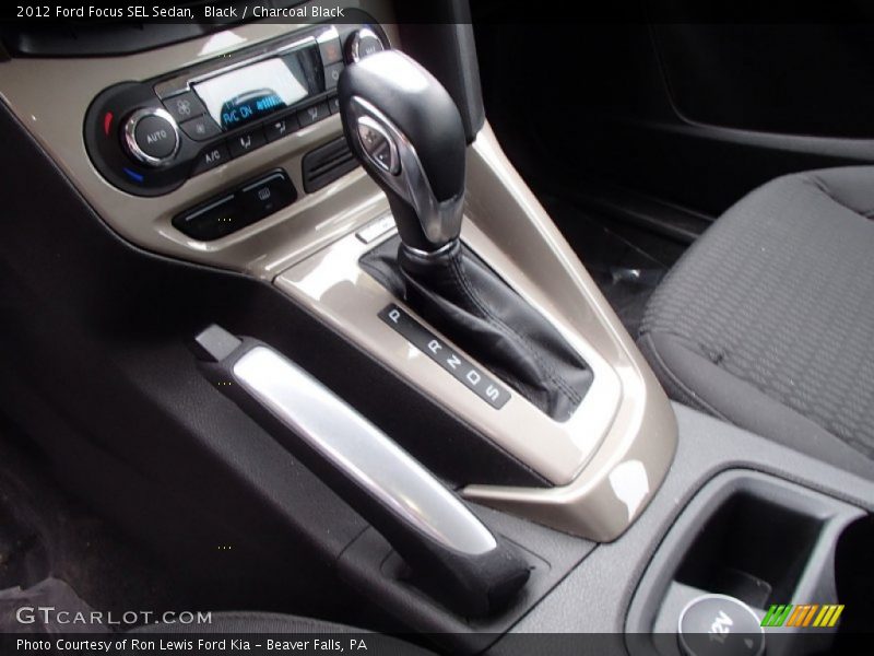 Black / Charcoal Black 2012 Ford Focus SEL Sedan