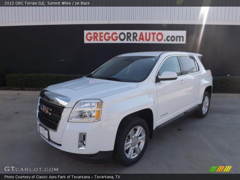 Summit White / Jet Black 2013 GMC Terrain SLE
