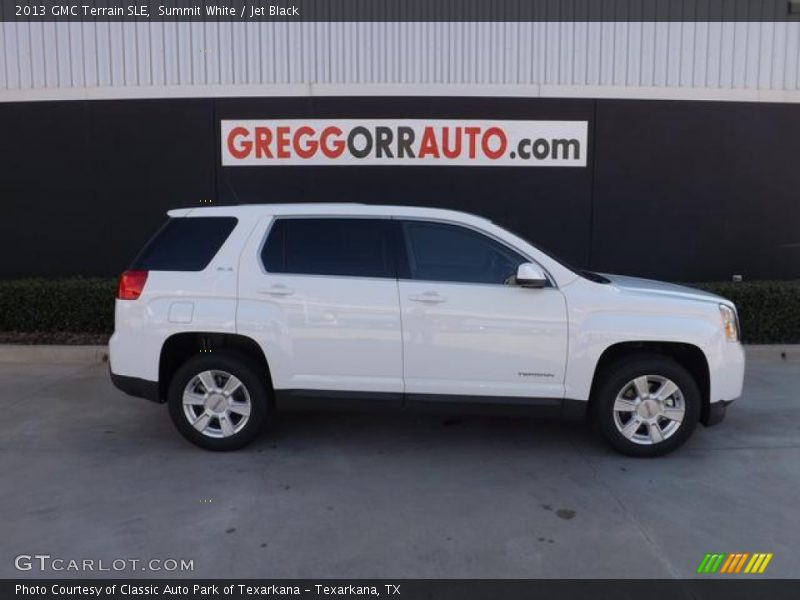 Summit White / Jet Black 2013 GMC Terrain SLE