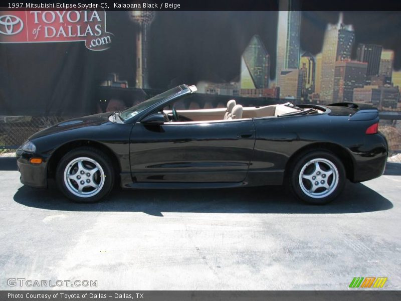 Kalapana Black / Beige 1997 Mitsubishi Eclipse Spyder GS