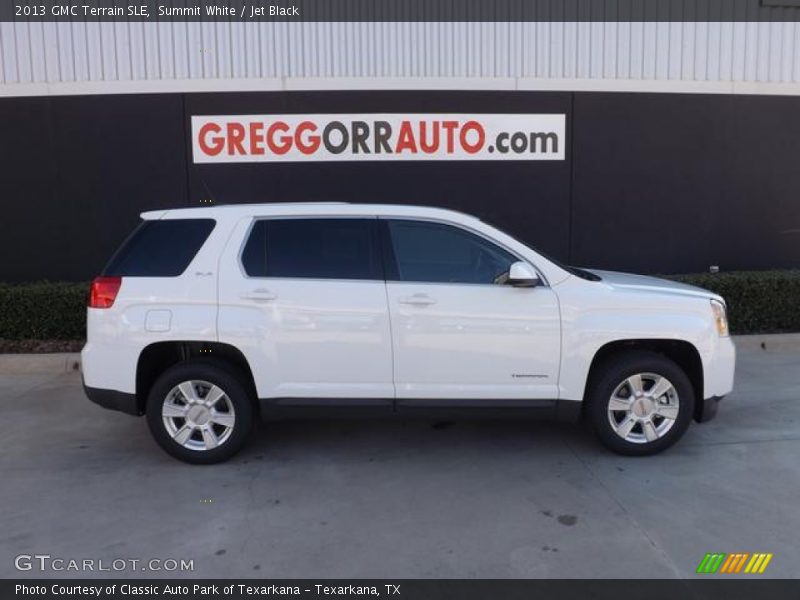 Summit White / Jet Black 2013 GMC Terrain SLE