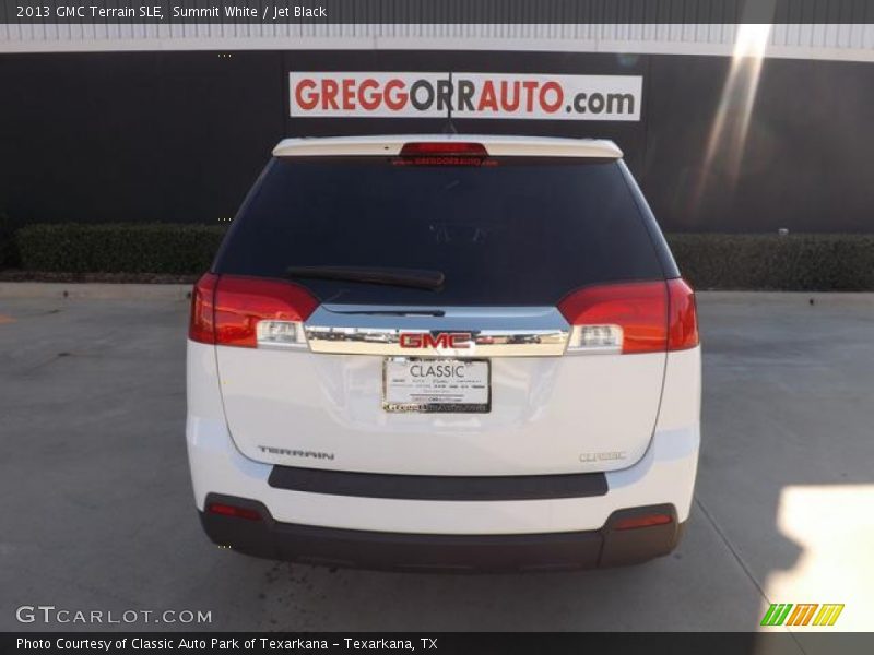 Summit White / Jet Black 2013 GMC Terrain SLE