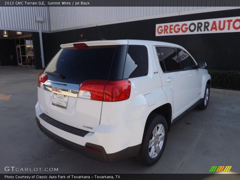 Summit White / Jet Black 2013 GMC Terrain SLE