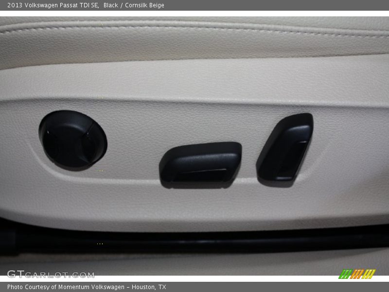 Black / Cornsilk Beige 2013 Volkswagen Passat TDI SE