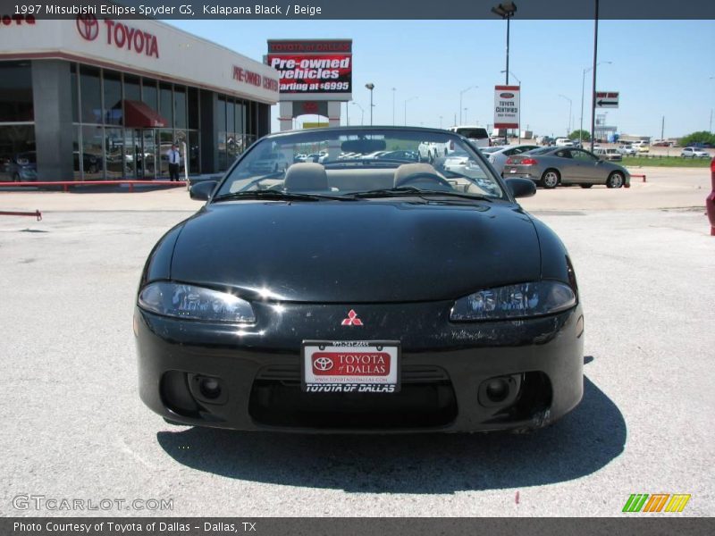 Kalapana Black / Beige 1997 Mitsubishi Eclipse Spyder GS