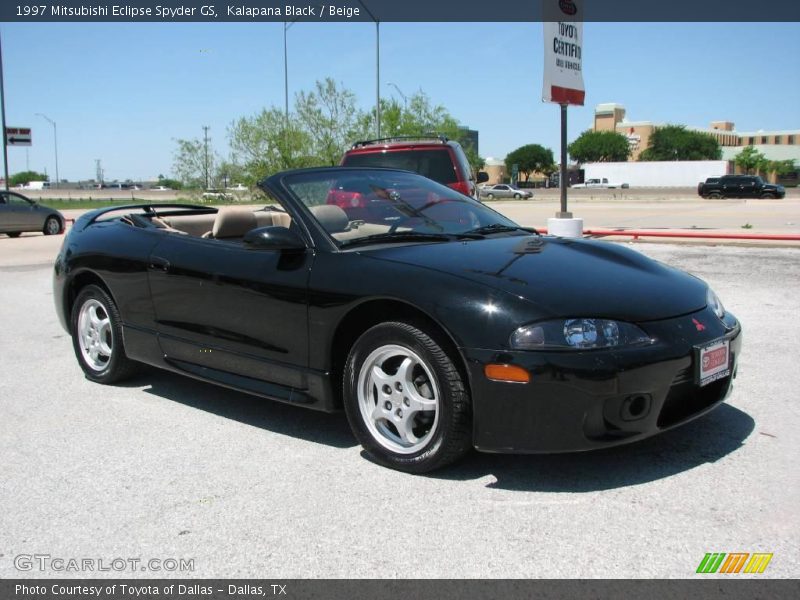 Kalapana Black / Beige 1997 Mitsubishi Eclipse Spyder GS