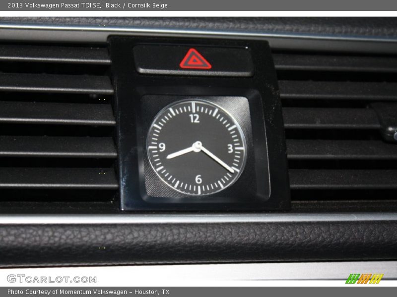 Black / Cornsilk Beige 2013 Volkswagen Passat TDI SE