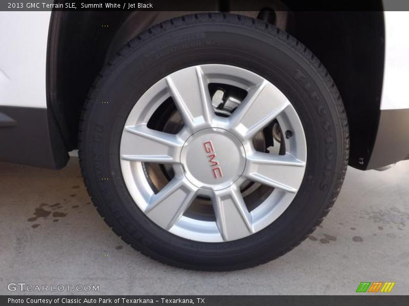 Summit White / Jet Black 2013 GMC Terrain SLE