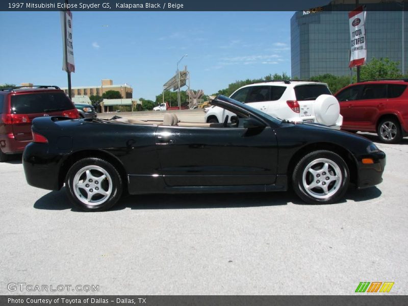 Kalapana Black / Beige 1997 Mitsubishi Eclipse Spyder GS