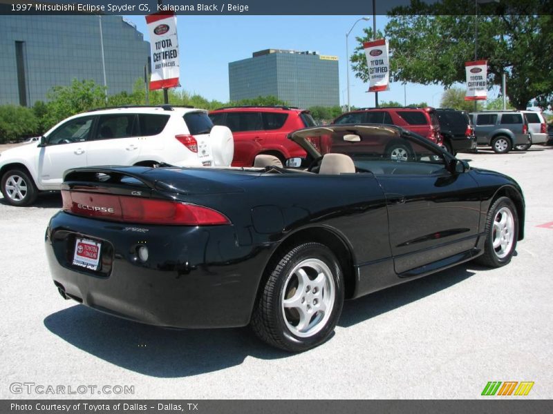 Kalapana Black / Beige 1997 Mitsubishi Eclipse Spyder GS