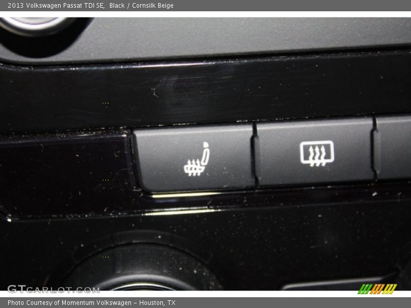 Black / Cornsilk Beige 2013 Volkswagen Passat TDI SE