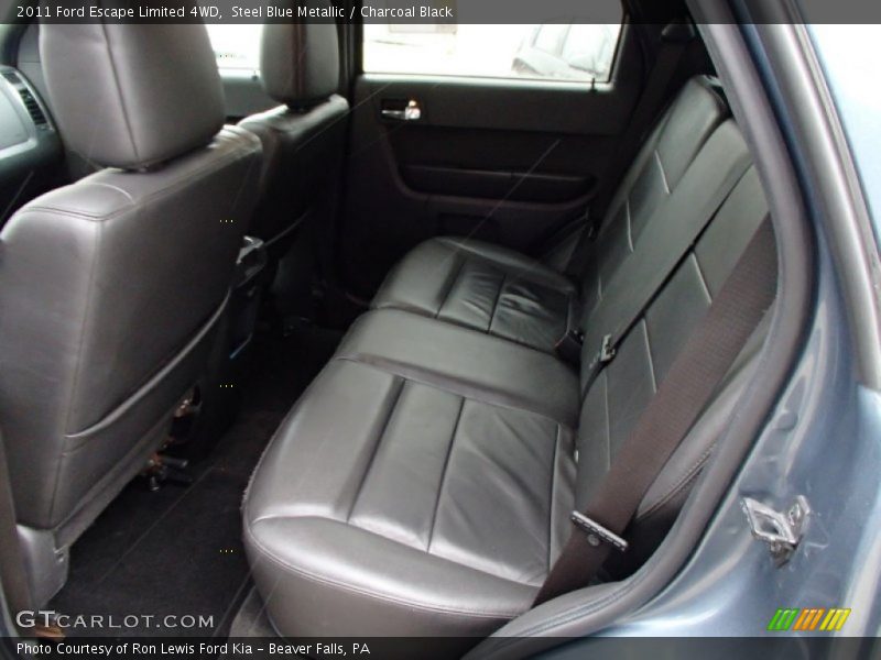 Rear Seat of 2011 Escape Limited 4WD