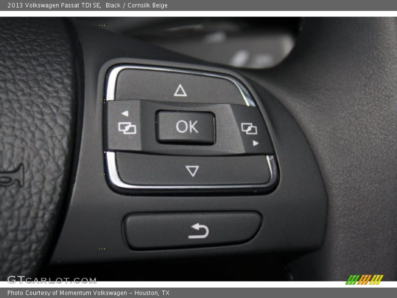 Black / Cornsilk Beige 2013 Volkswagen Passat TDI SE