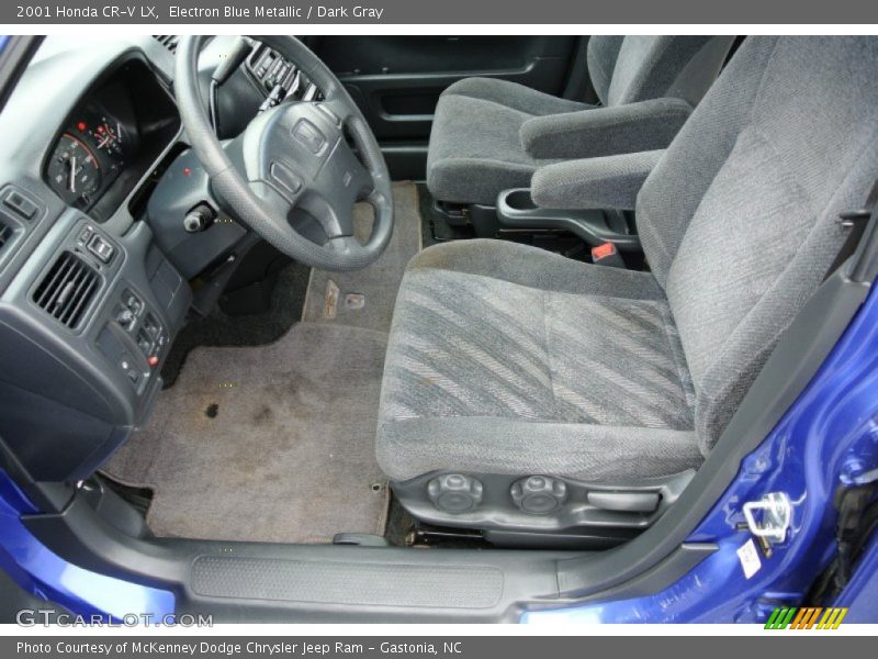  2001 CR-V LX Dark Gray Interior