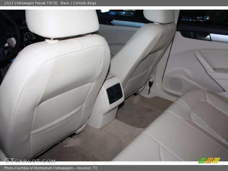 Black / Cornsilk Beige 2013 Volkswagen Passat TDI SE