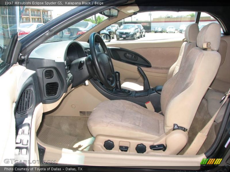 Kalapana Black / Beige 1997 Mitsubishi Eclipse Spyder GS