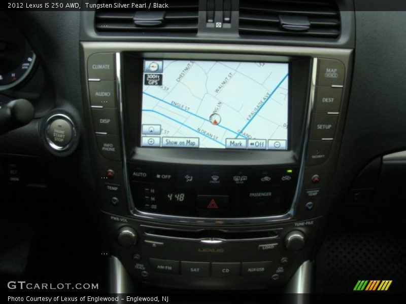 Navigation of 2012 IS 250 AWD