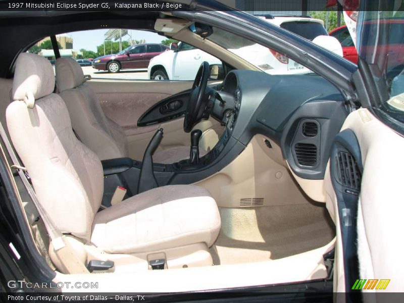 Kalapana Black / Beige 1997 Mitsubishi Eclipse Spyder GS