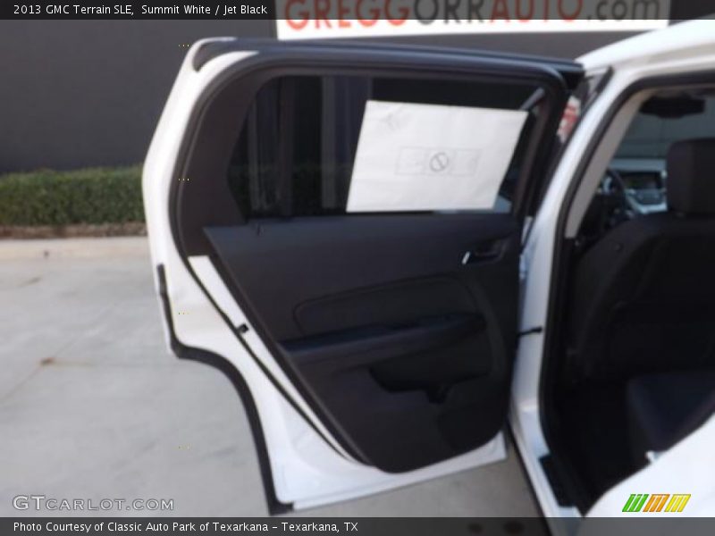 Summit White / Jet Black 2013 GMC Terrain SLE
