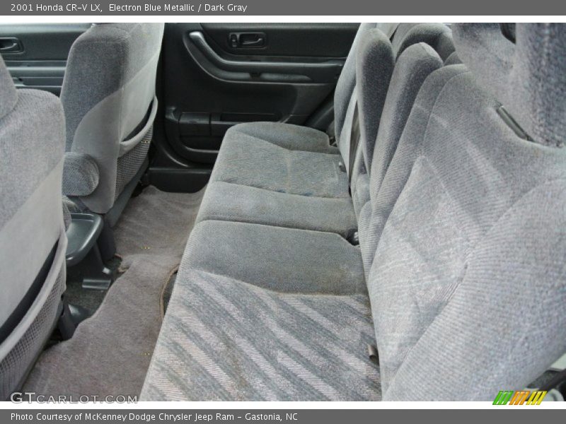 Electron Blue Metallic / Dark Gray 2001 Honda CR-V LX