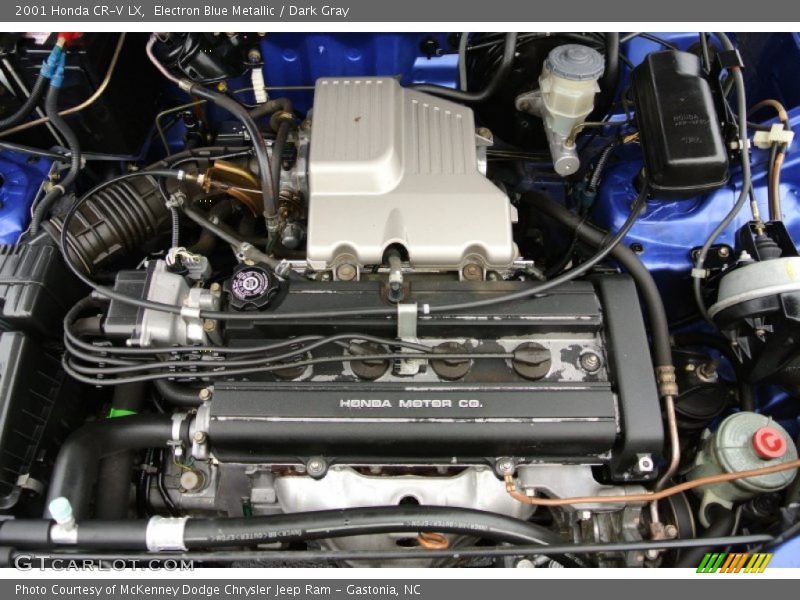 2001 CR-V LX Engine - 2.0 Liter DOHC 16-Valve 4 Cylinder