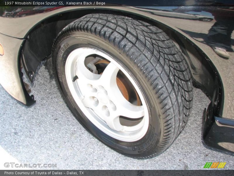 Kalapana Black / Beige 1997 Mitsubishi Eclipse Spyder GS
