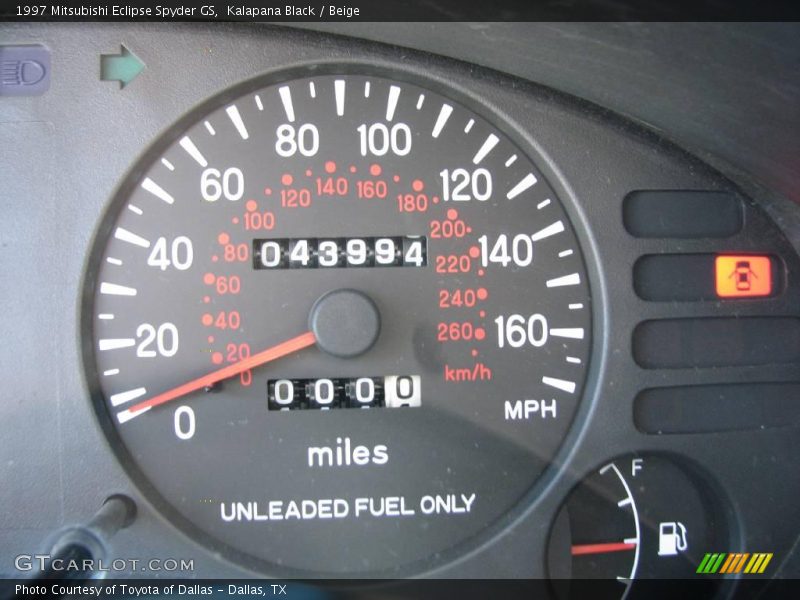 Kalapana Black / Beige 1997 Mitsubishi Eclipse Spyder GS