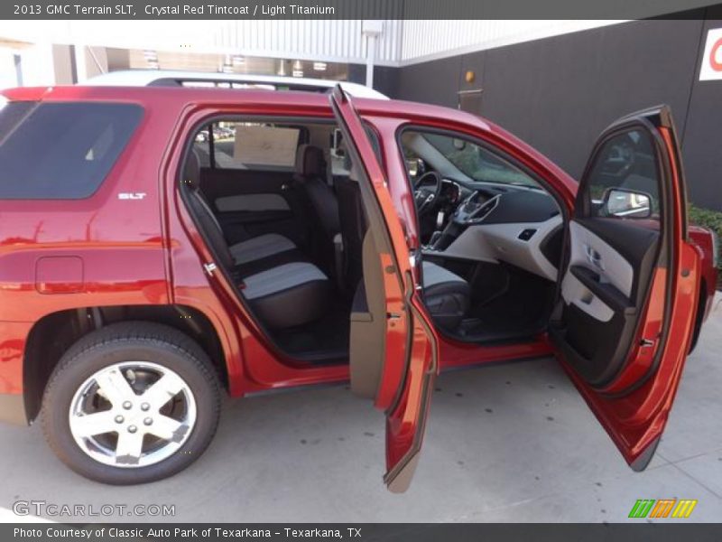 Crystal Red Tintcoat / Light Titanium 2013 GMC Terrain SLT