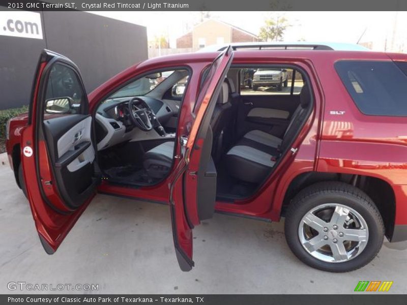 Crystal Red Tintcoat / Light Titanium 2013 GMC Terrain SLT