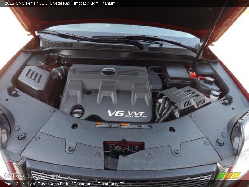 Crystal Red Tintcoat / Light Titanium 2013 GMC Terrain SLT