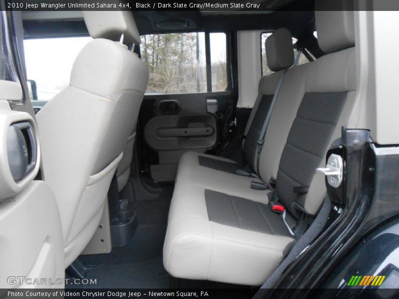 Black / Dark Slate Gray/Medium Slate Gray 2010 Jeep Wrangler Unlimited Sahara 4x4