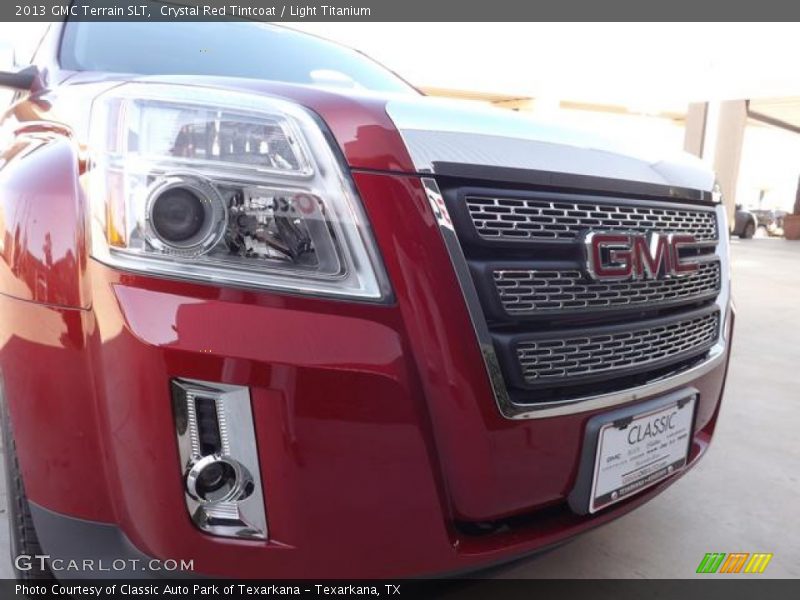 Crystal Red Tintcoat / Light Titanium 2013 GMC Terrain SLT