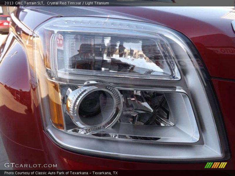 Crystal Red Tintcoat / Light Titanium 2013 GMC Terrain SLT