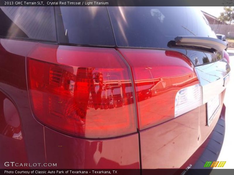 Crystal Red Tintcoat / Light Titanium 2013 GMC Terrain SLT