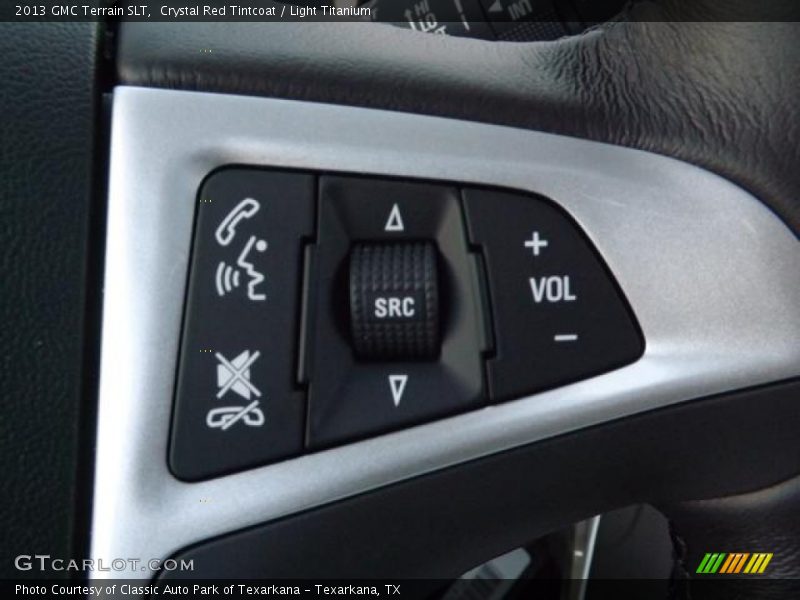 Crystal Red Tintcoat / Light Titanium 2013 GMC Terrain SLT