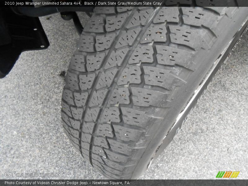 Black / Dark Slate Gray/Medium Slate Gray 2010 Jeep Wrangler Unlimited Sahara 4x4