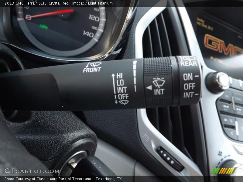 Crystal Red Tintcoat / Light Titanium 2013 GMC Terrain SLT