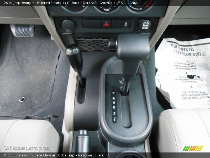 Black / Dark Slate Gray/Medium Slate Gray 2010 Jeep Wrangler Unlimited Sahara 4x4