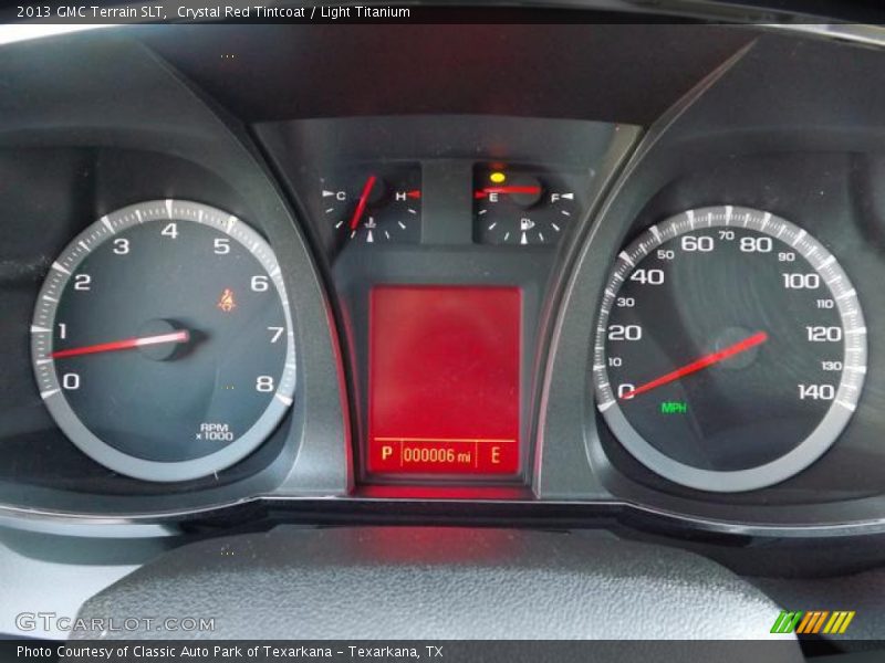 Crystal Red Tintcoat / Light Titanium 2013 GMC Terrain SLT