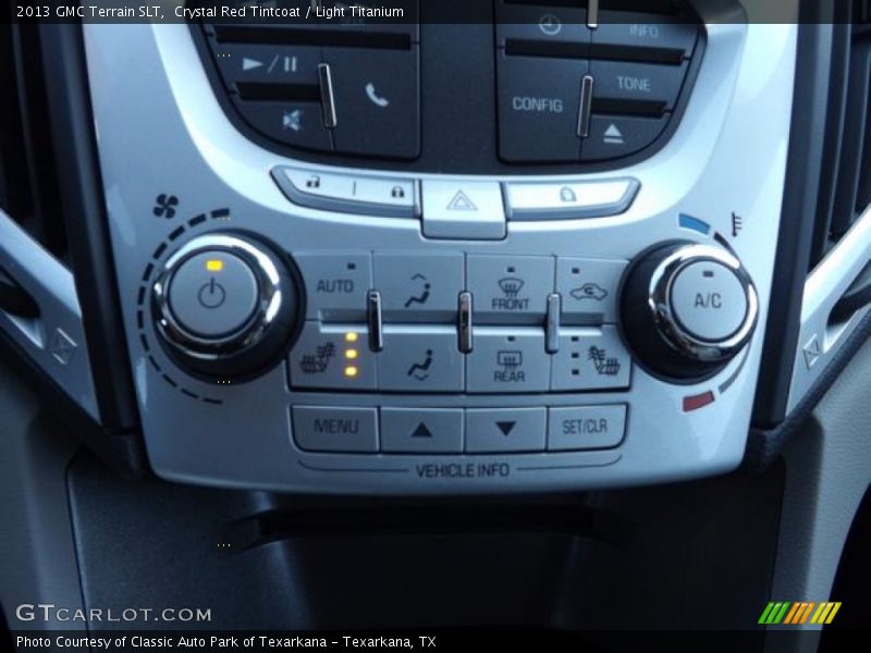 Crystal Red Tintcoat / Light Titanium 2013 GMC Terrain SLT