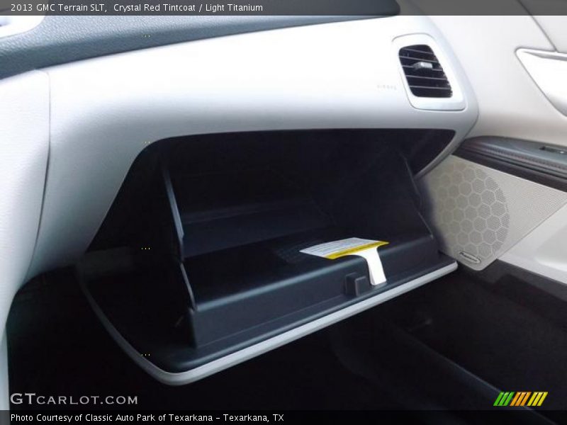 Crystal Red Tintcoat / Light Titanium 2013 GMC Terrain SLT