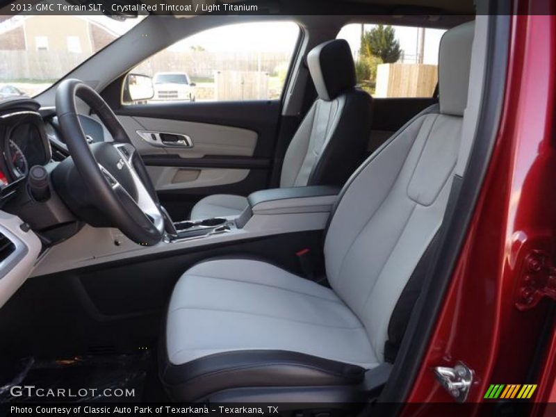 Crystal Red Tintcoat / Light Titanium 2013 GMC Terrain SLT