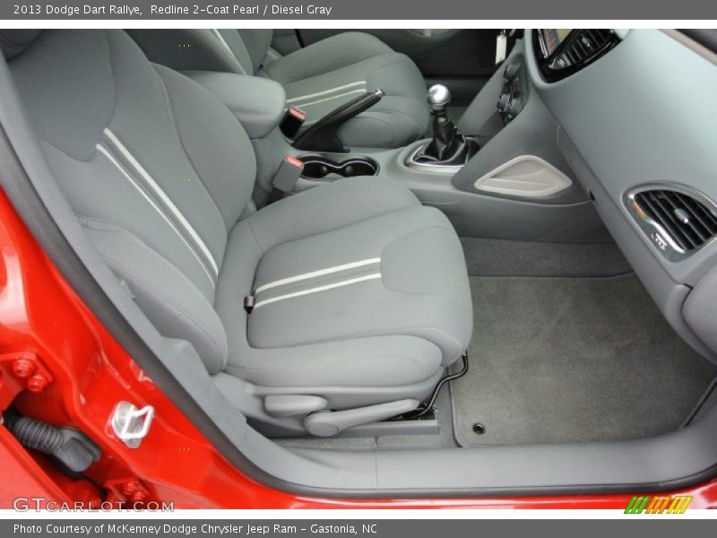 Redline 2-Coat Pearl / Diesel Gray 2013 Dodge Dart Rallye