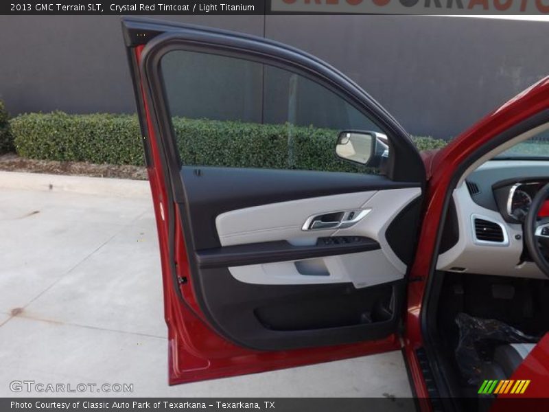 Crystal Red Tintcoat / Light Titanium 2013 GMC Terrain SLT