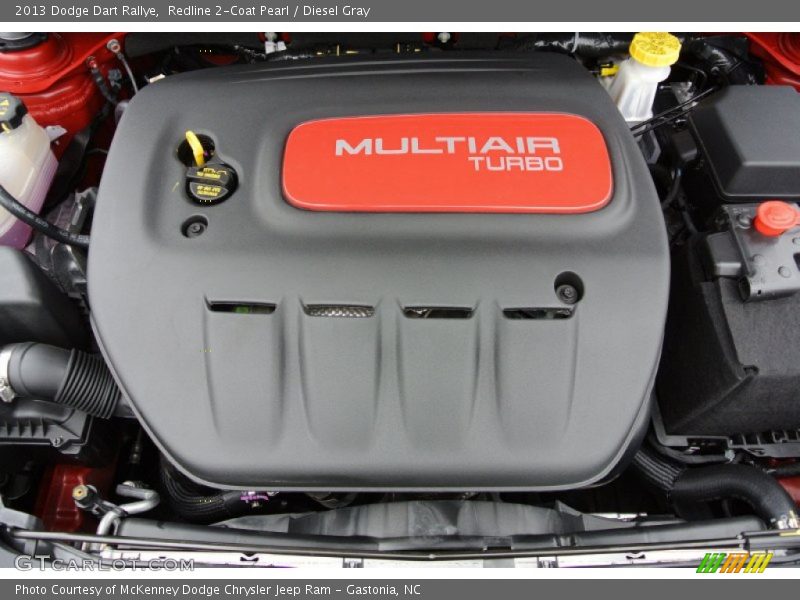  2013 Dart Rallye Engine - 1.4 Liter Turbocharged SOHC 16-Valve MultiAir 4 Cylinder